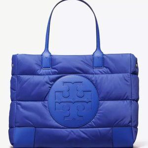 TORY BURCH Ladies Ella Puffer Tote In Nautical Blue